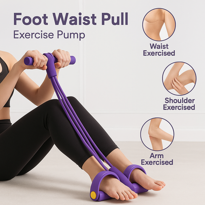 Yoga Pedal Puller Resistance Band – Stretch, Tone & Strengthen Anywhere!