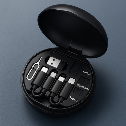 Fast Charging Multifunction Data Cable Set – Charge & Sync Anywhere!