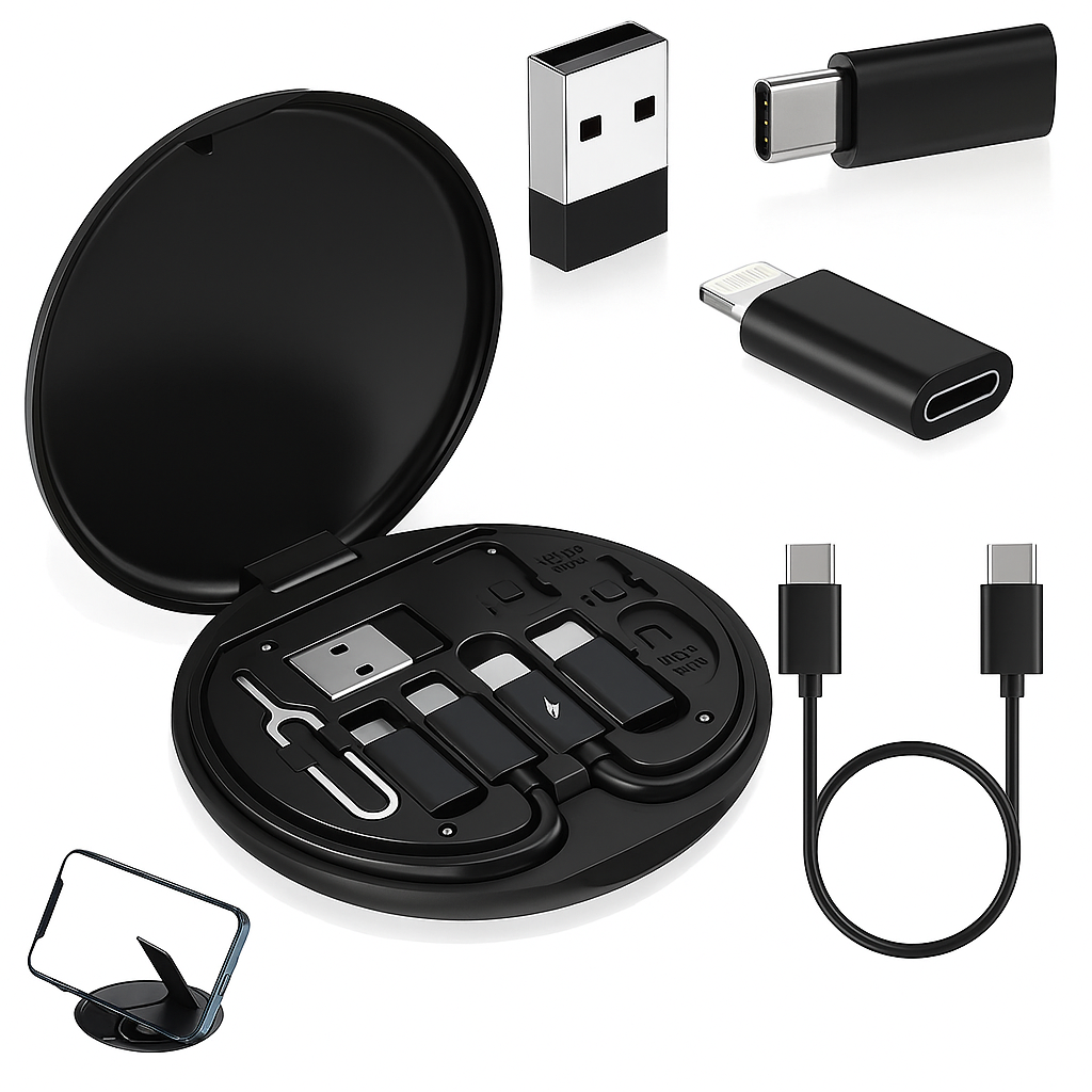 Fast Charging Multifunction Data Cable Set – Charge & Sync Anywhere!