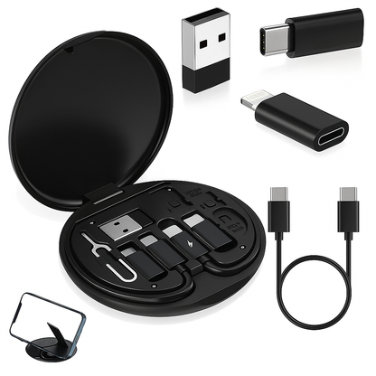 Fast Charging Multifunction Data Cable Set – Charge & Sync Anywhere!