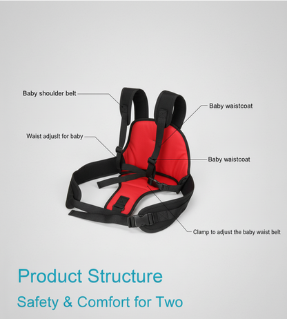 Baby Safety Belt for Two-Wheeler – Ride Safe with Confidence!