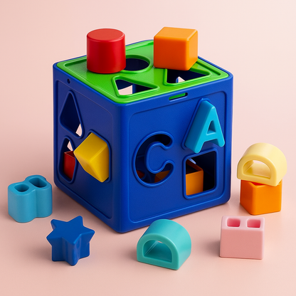 Geometric Puzzle Box – Smart Play for Bright Minds!
