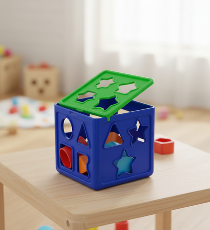 Geometric Puzzle Box – Smart Play for Bright Minds!