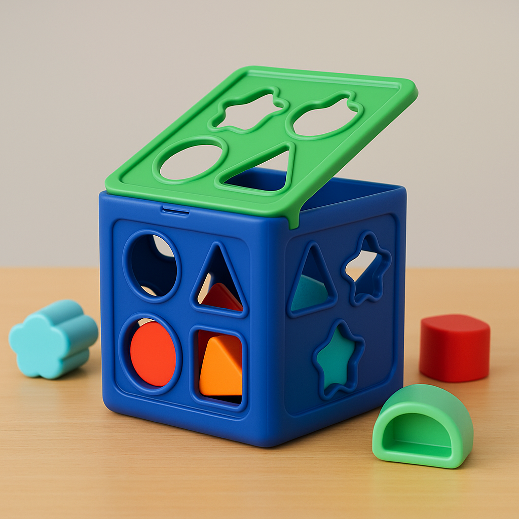 Geometric Puzzle Box – Smart Play for Bright Minds!