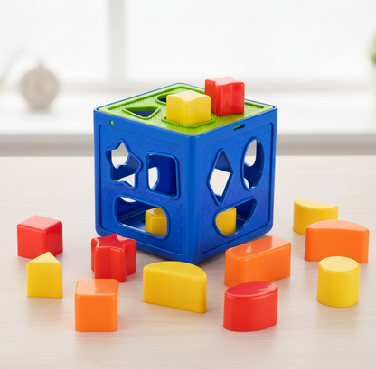 Geometric Puzzle Box – Smart Play for Bright Minds!