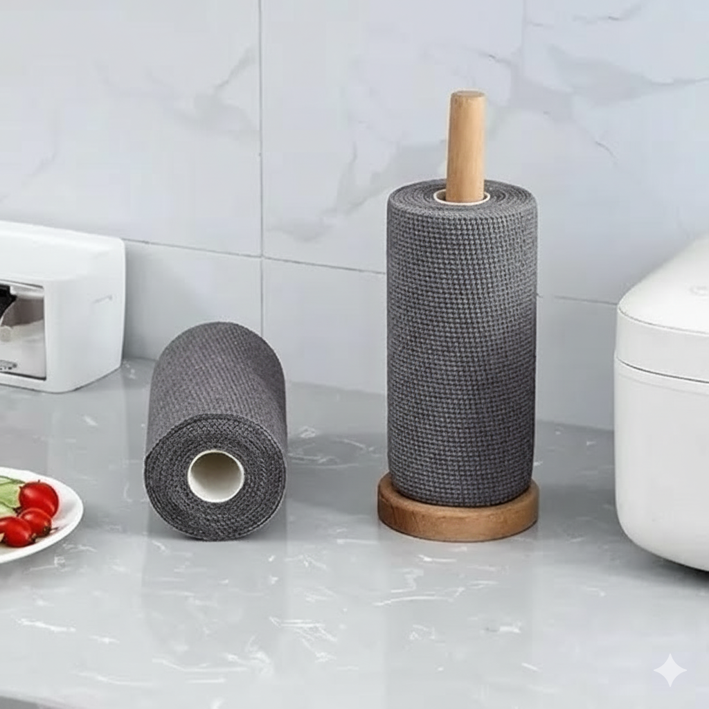 Microfiber Cleaning Cloth (25 Sheets) – Wipe, Shine & Sparkle Instantly!