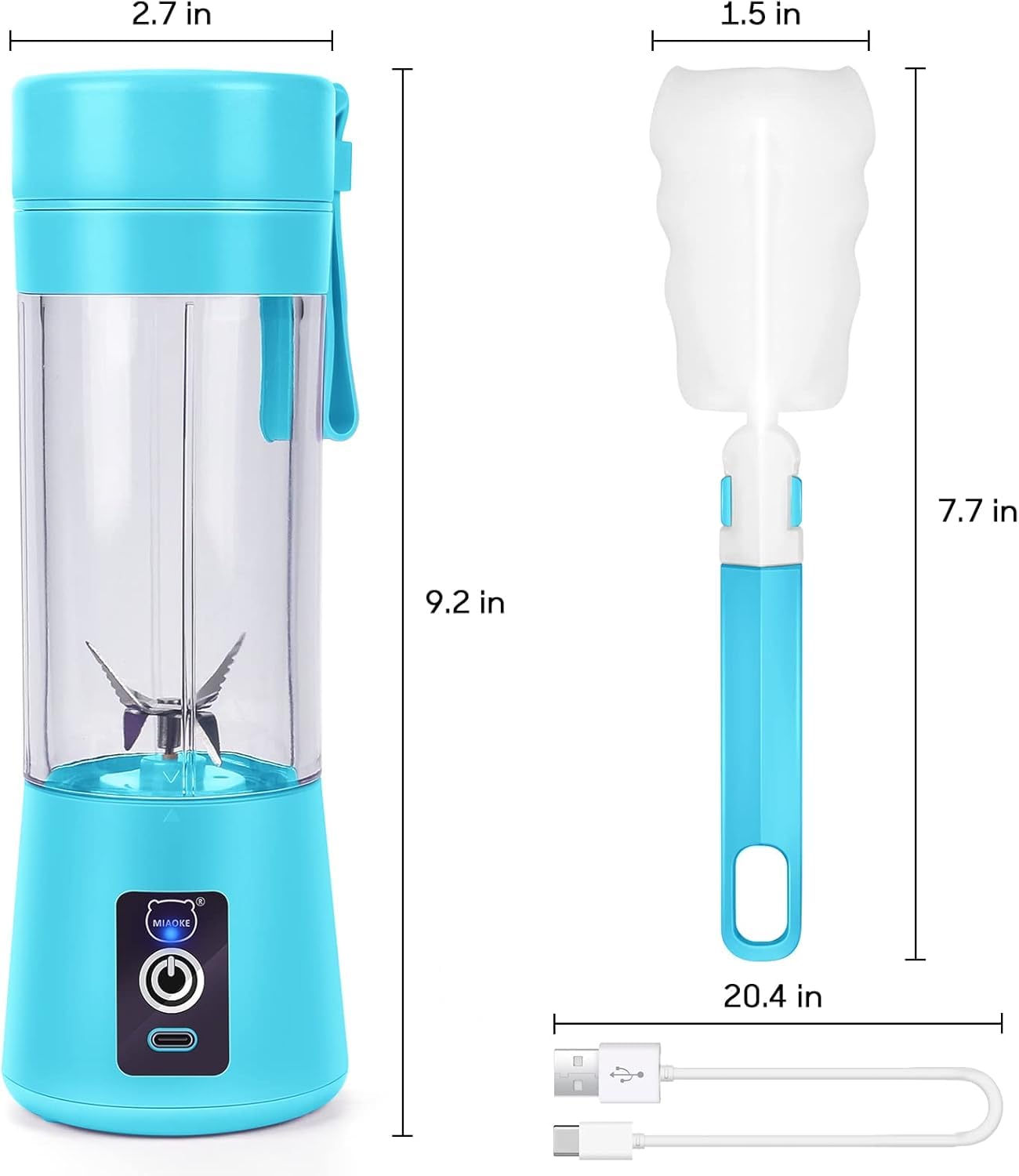 Multifunction Blender With Power Bank – Blend, Charge & Go Anywhere!