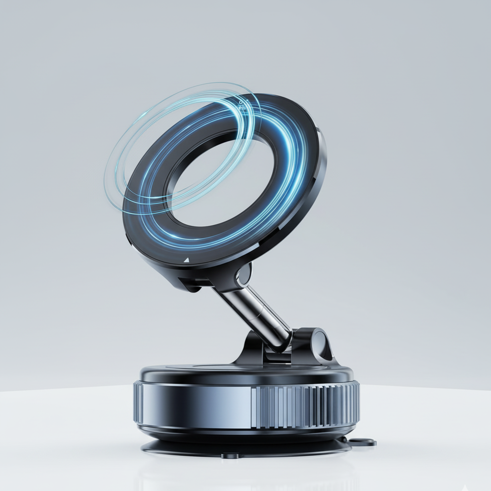 Vacuum Suction Magnetic Bracket – Strong Hold for Phones & Tools