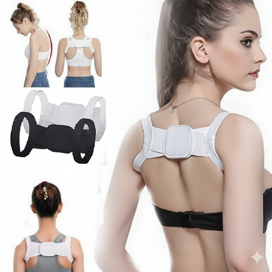 Shoulder & Back Straightener Elastic Spine Support Posture Corrector Belt