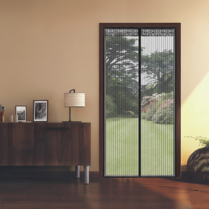Mesh Screen Net Home Magnetic Foldable Anti Mosquito Door Curtains