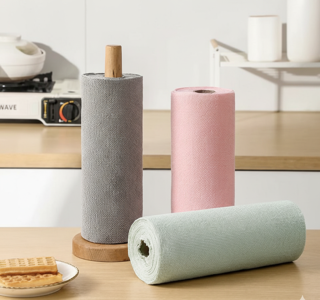 Microfiber Cleaning Cloth (25 Sheets) – Wipe, Shine & Sparkle Instantly!