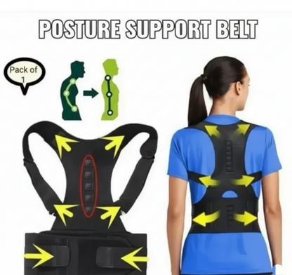 Posture Corrector Shoulder Belt – Stand Tall & Relieve Back Pain Instantly!