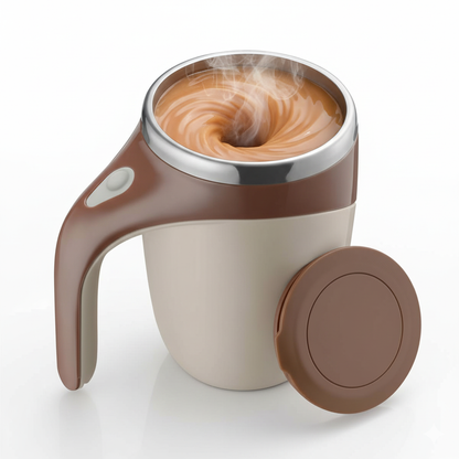 Self-Stirring Magnetic Mug – Mix Coffee, Tea & Hot Drinks Instantly