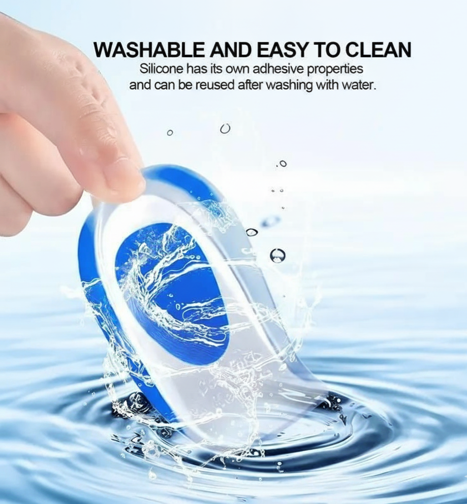 2 Pair Ankle + 1 Pair Heel Protector – Comfort, Support & Pain Relief