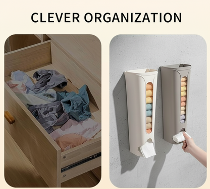 Multipurpose Wall-Mounted Cabinet Storage Organizer