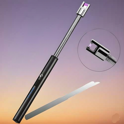 USB Plasma Rechargeable Electric Lighter – Safe & Flameless Kitchen Lighter