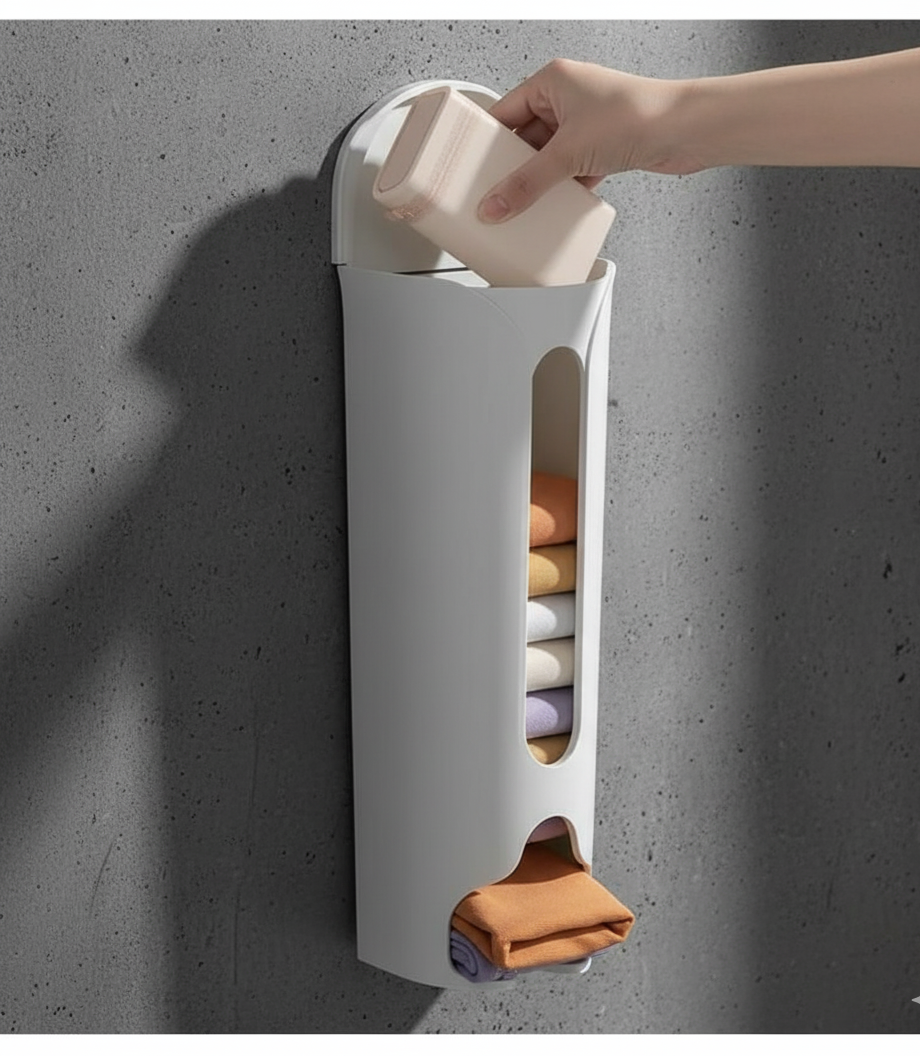 Multipurpose Wall-Mounted Cabinet Storage Organizer