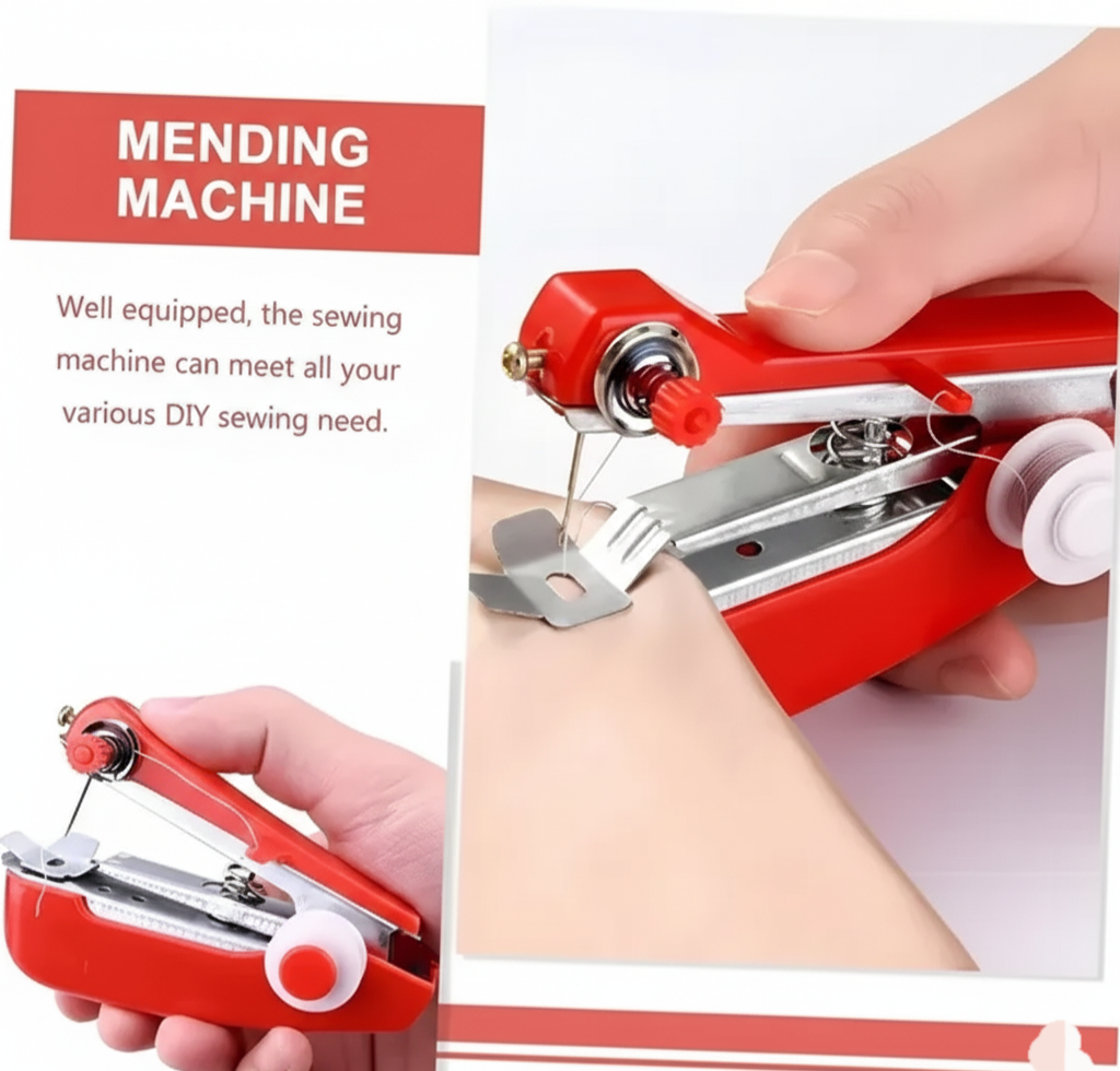 Hand Sewing Machine – Mini Manual Stapler Style