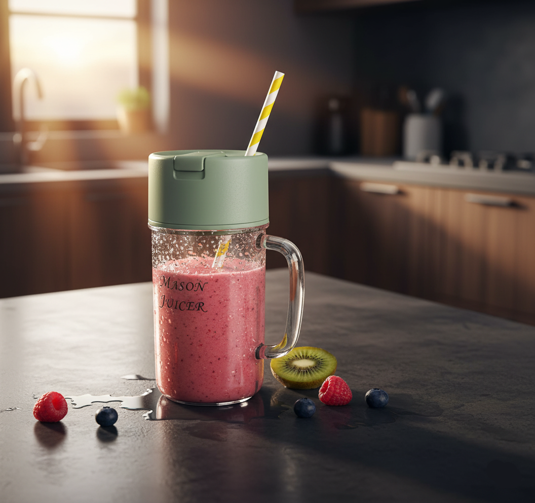 Mini Blender (350ML) – Portable Personal Smoothie & Juice Maker