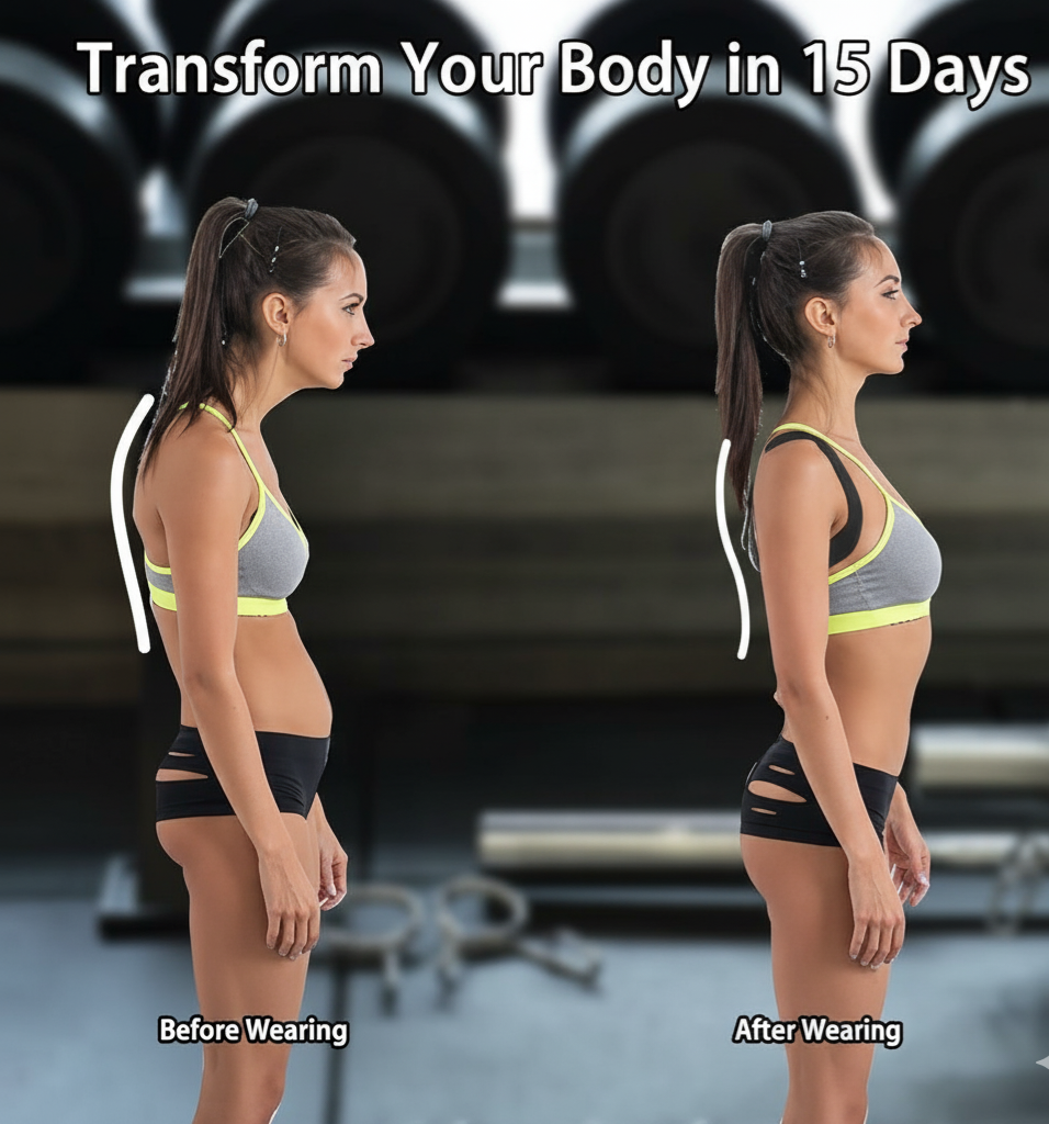 Shoulder & Back Straightener Elastic Spine Support Posture Corrector Belt