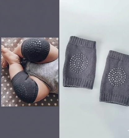 2 Pair Baby Knee Pads – Soft Safety Protection for Crawling Babies