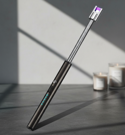 USB Plasma Rechargeable Electric Lighter – Safe & Flameless Kitchen Lighter