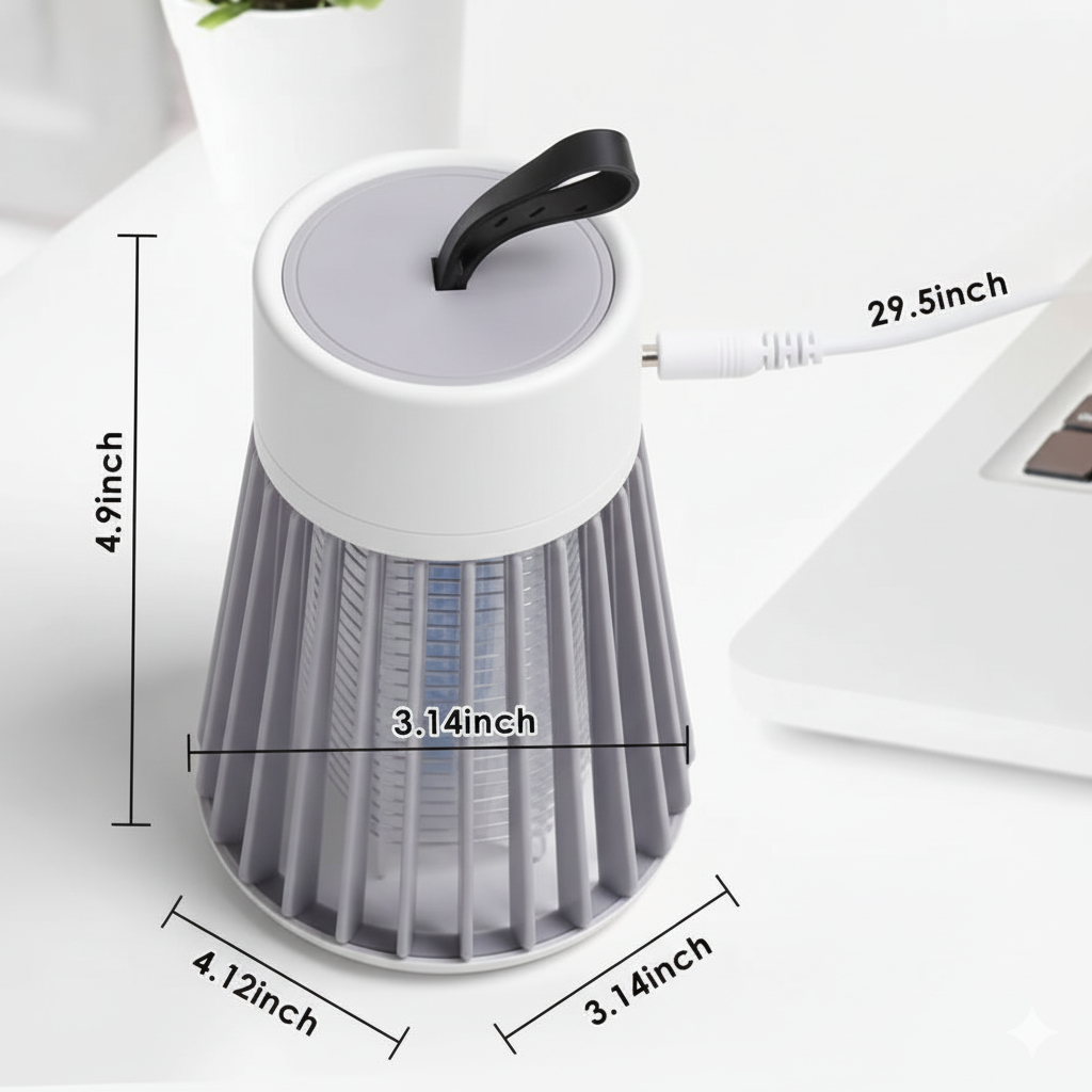 Eco-Friendly Electronic LED Mosquito Killer Trap Lamp