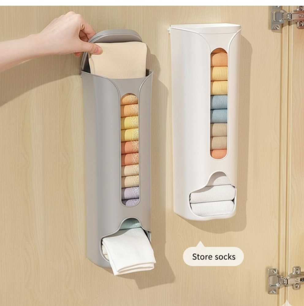 Multipurpose Wall-Mounted Cabinet Storage Organizer