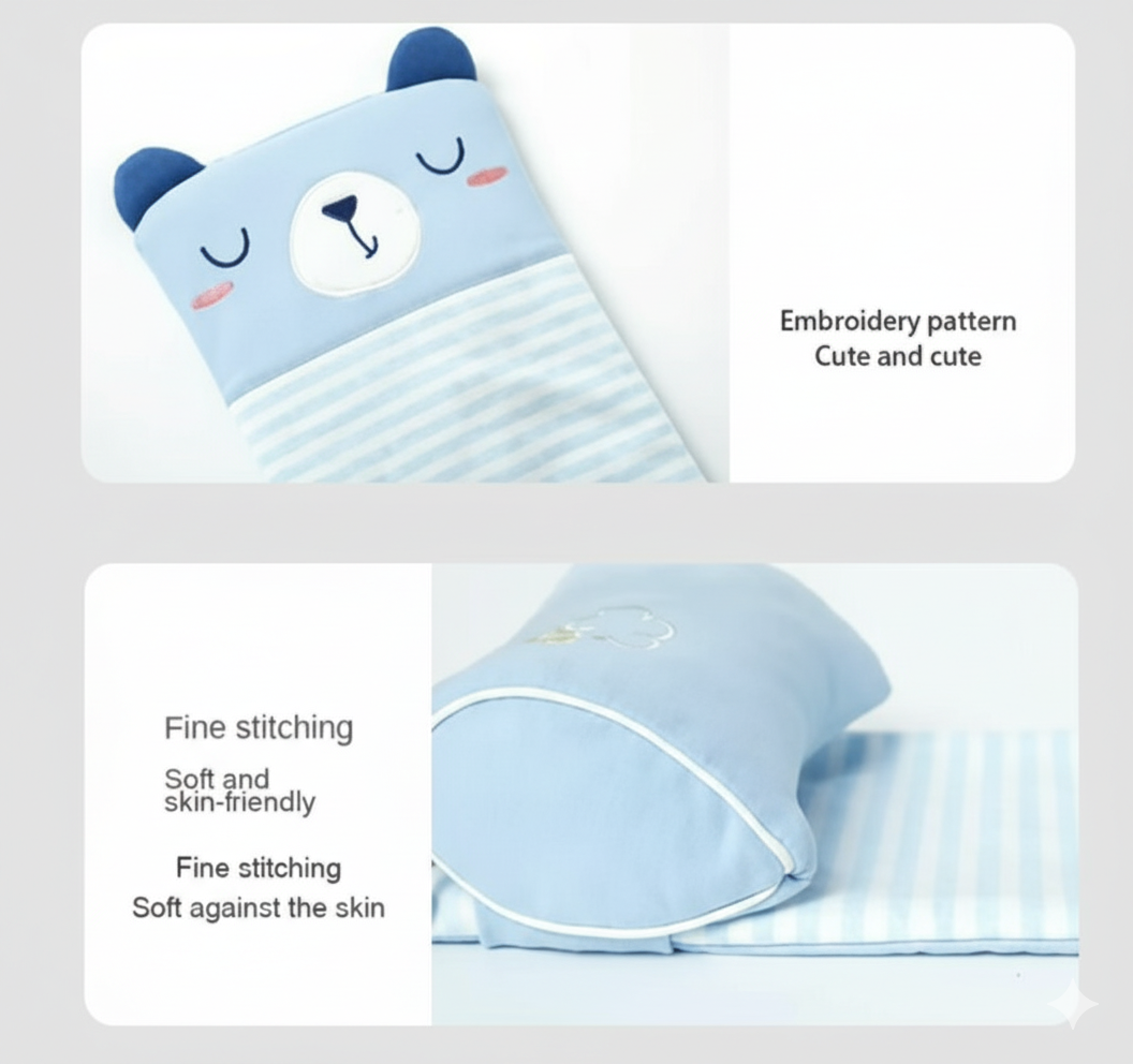 Baby Shaping Head Support Pillow – Soft Comfort for Growing Babies