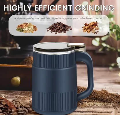 Stainless Steel Herbs & Spices Grinder – Nuts, Grain & Coffee for Home