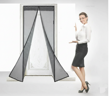 Mesh Screen Net Home Magnetic Foldable Anti Mosquito Door Curtains