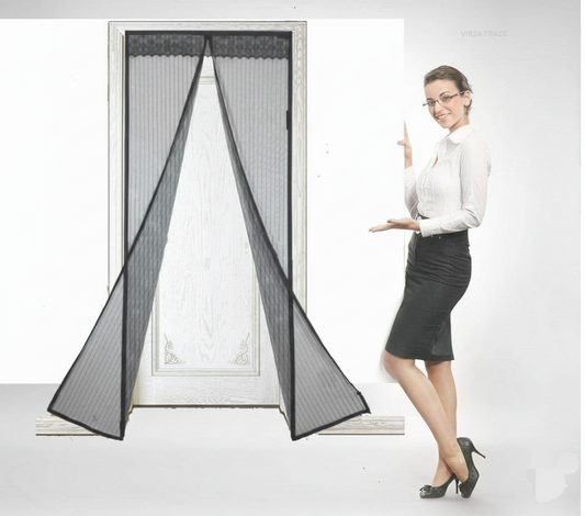 Mesh Screen Net Home Magnetic Foldable Anti Mosquito Door Curtains