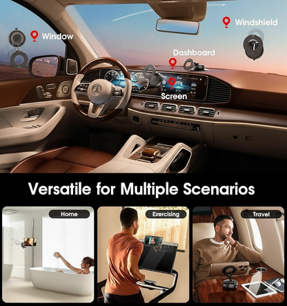 Vacuum Suction Magnetic Bracket – Strong Hold for Phones & Tools