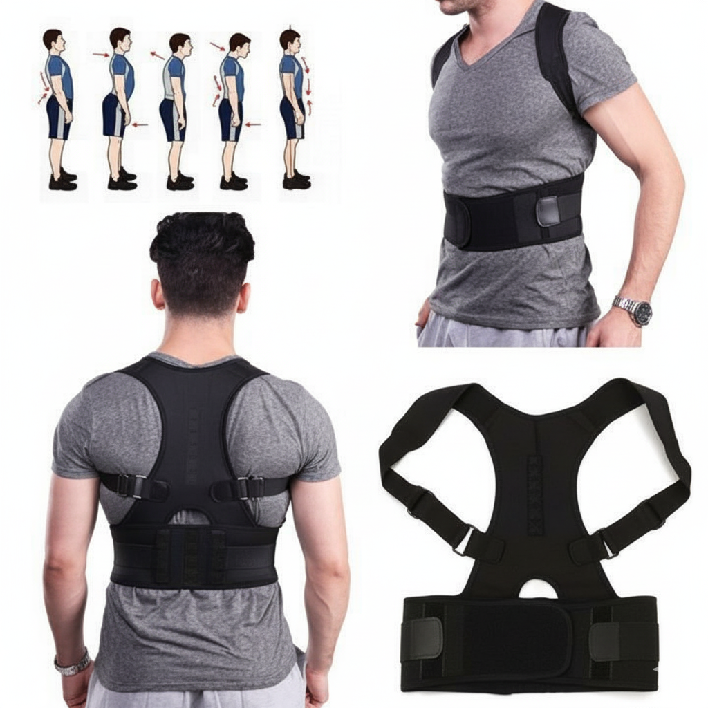 Posture Corrector Shoulder Belt – Stand Tall & Relieve Back Pain Instantly!