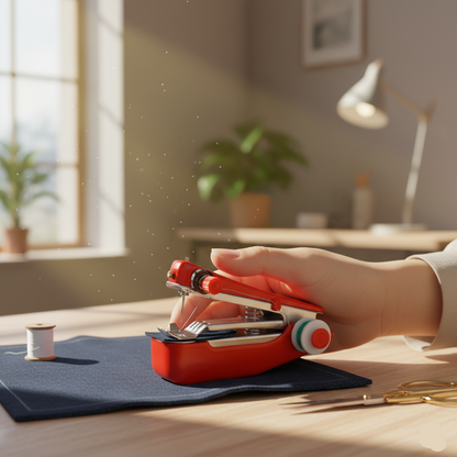 Hand Sewing Machine – Mini Manual Stapler Style