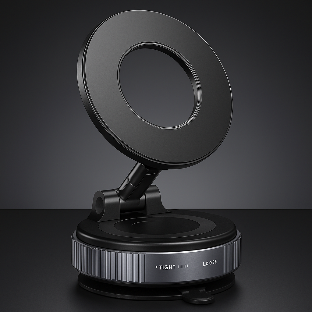 Vacuum Suction Magnetic Bracket – Strong Hold for Phones & Tools
