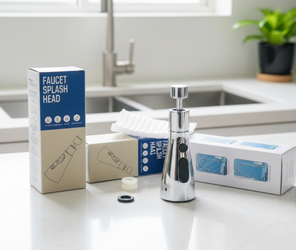 3 Modes Kitchen Sink Faucet – Adjustable Water-Saving Spray Nozzle